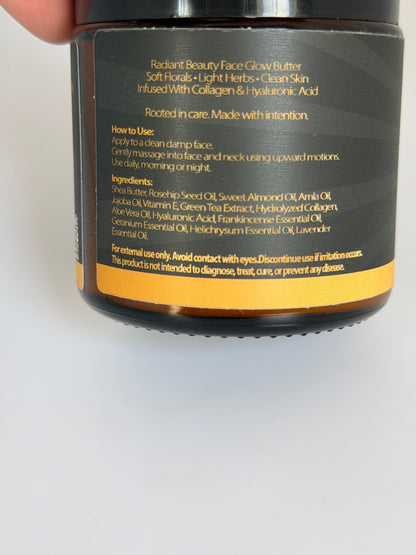 Radiant Beauty Face Glow Butter 4 oz